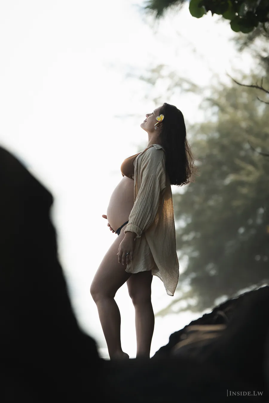 Séance maternité en Polynésie — photo 13