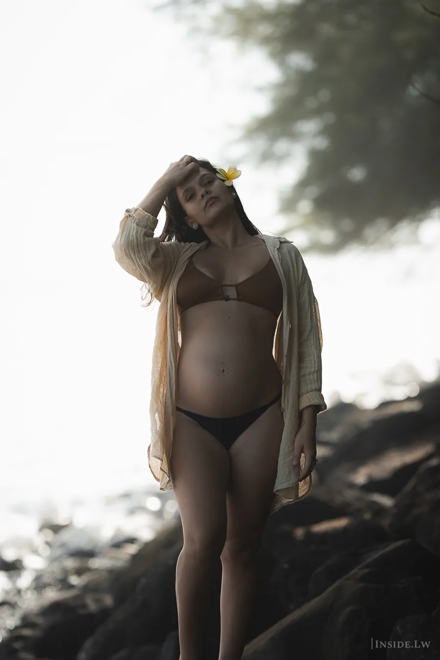 Séance maternité en Polynésie — photo 14