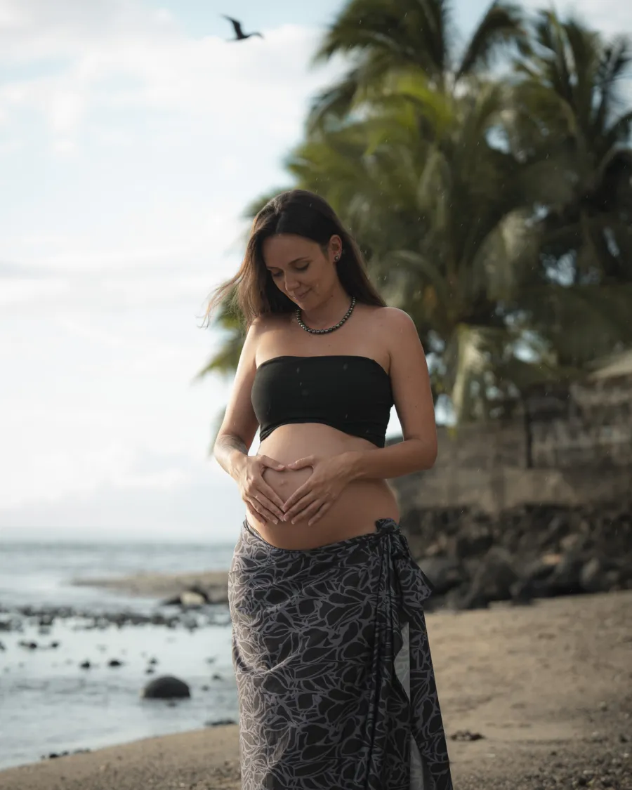 Séance maternité en Polynésie — photo 32