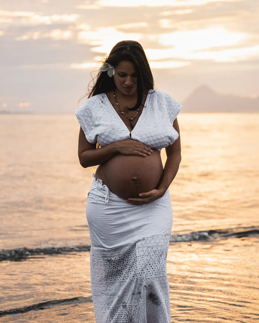 Séance maternité en Polynésie — photo 38